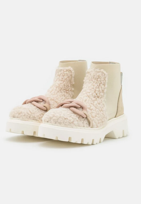 N°21 Boots – Bottines À Plateau – Light Grey 4