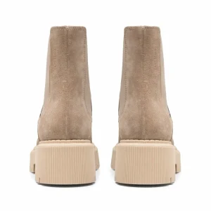 LAST STUDIO Lilith Vison – Boots À Talons – Taupe 10