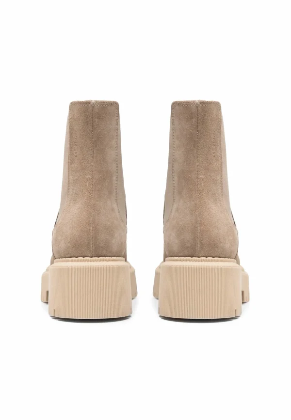 LAST STUDIO Lilith Vison – Boots À Talons – Taupe 4