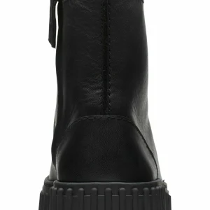 Clarks Boots À Talons – Black Leather 15