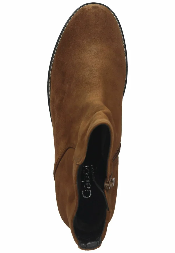 Gabor Plateau – Boots À Talons – Cognac (Flausch) 4