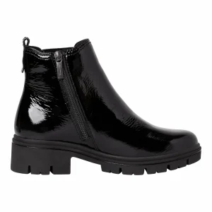 Tamaris Comfort – Boots À Talons – Black Patent 15