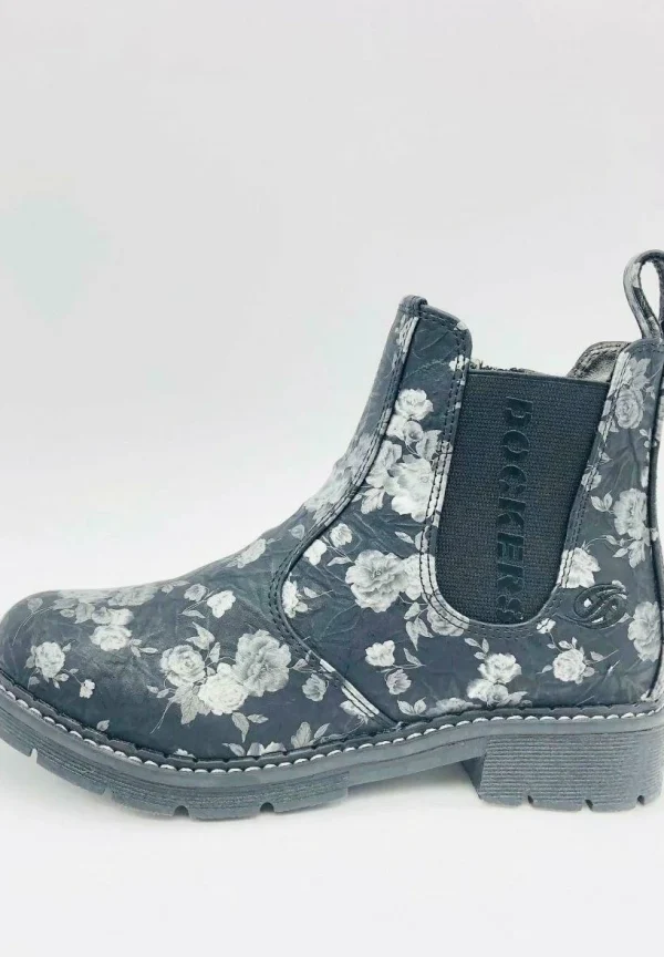 Dockers By Gerli Boots À Talons – Dark Blue 1