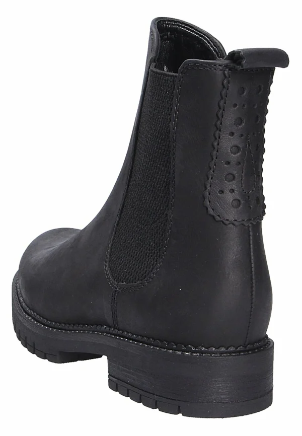Gabor Boots À Talons – Schwarzflausch 9