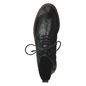 Marco Tozzi Boots À Talons – Black Comb 11