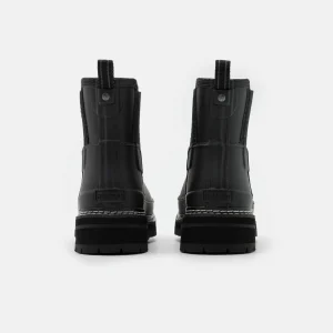 Hunter ORIGINAL Womens Refined Stitch Detail Chelsea Boots – Bottes En Caoutchouc – Black 11