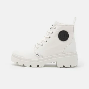 Palladium Vegan Pallabase – Boots À Talons – Star White 10