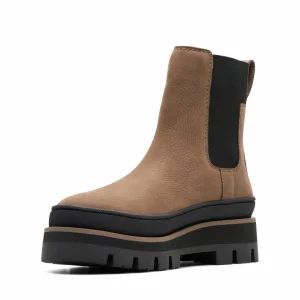 Clarks Orianna2 Top – D – Boots À Talons – Pebble Nubuck 9