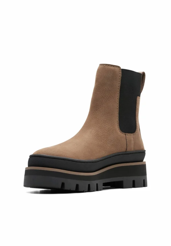 Clarks Orianna2 Top – D – Boots À Talons – Pebble Nubuck 3