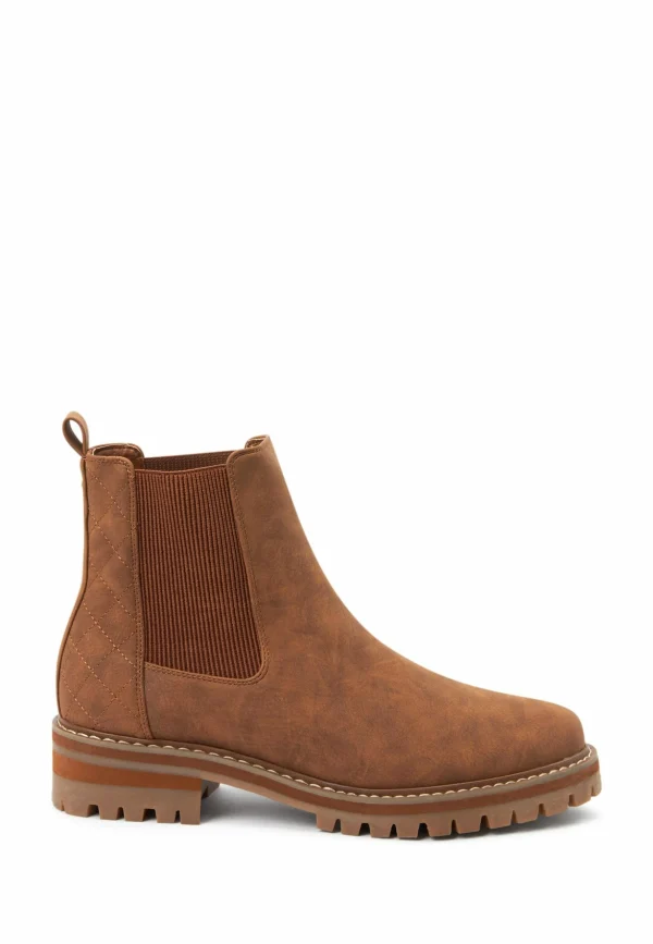 Next Forever Comfort Chunky – Boots À Talons – Tan Brown 1
