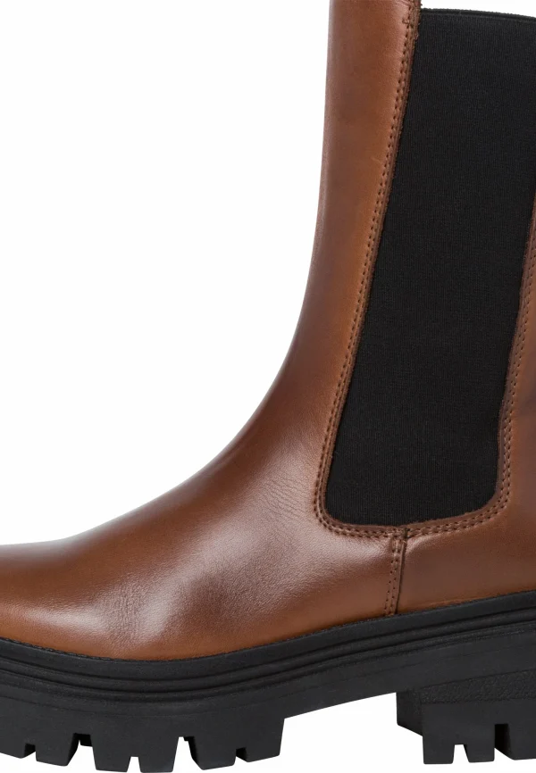 Tamaris Chelsea – Boots À Talons – Cognac Leather 7