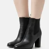 Lauren Ralph Lauren Mylah-Boots-Bootie – Bottines À Talons Hauts – Black 16