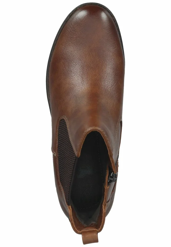 Mustang Boots À Talons – Cognac 4