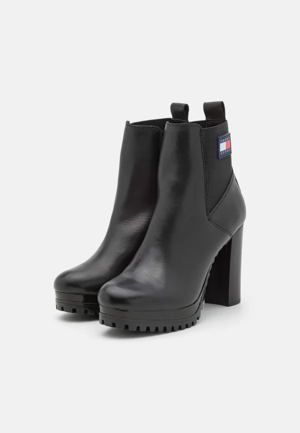 Tommy Jeans Boots À Talons – Black 4