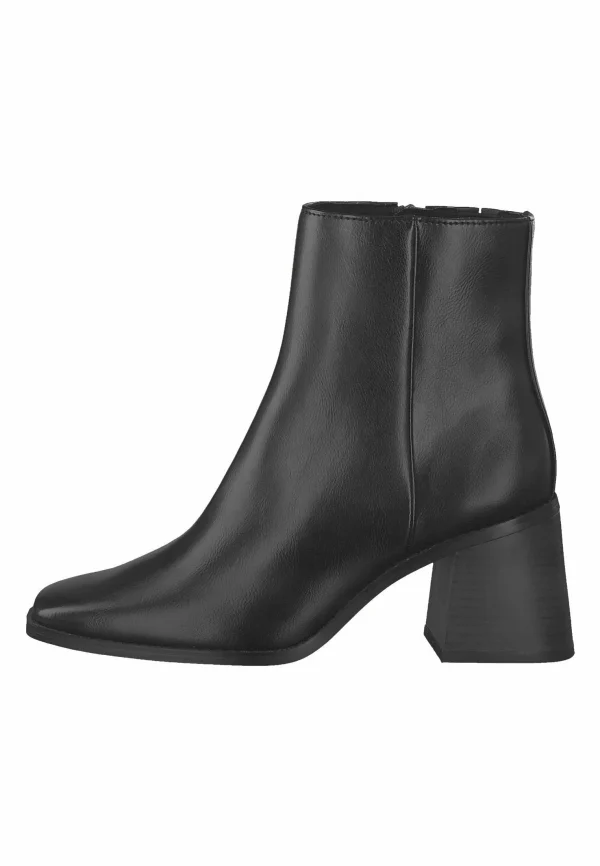 Marco Tozzi Boots À Talons – Black 1