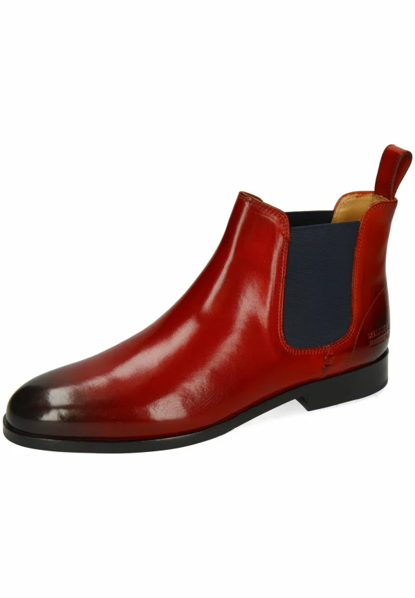 MELVIN & HAMILTON Susan Ruby Elastic – Boots À Talons – Rouge 3