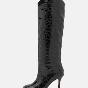 NA-KD Rounded Toe Boots – Bottes – Black 10
