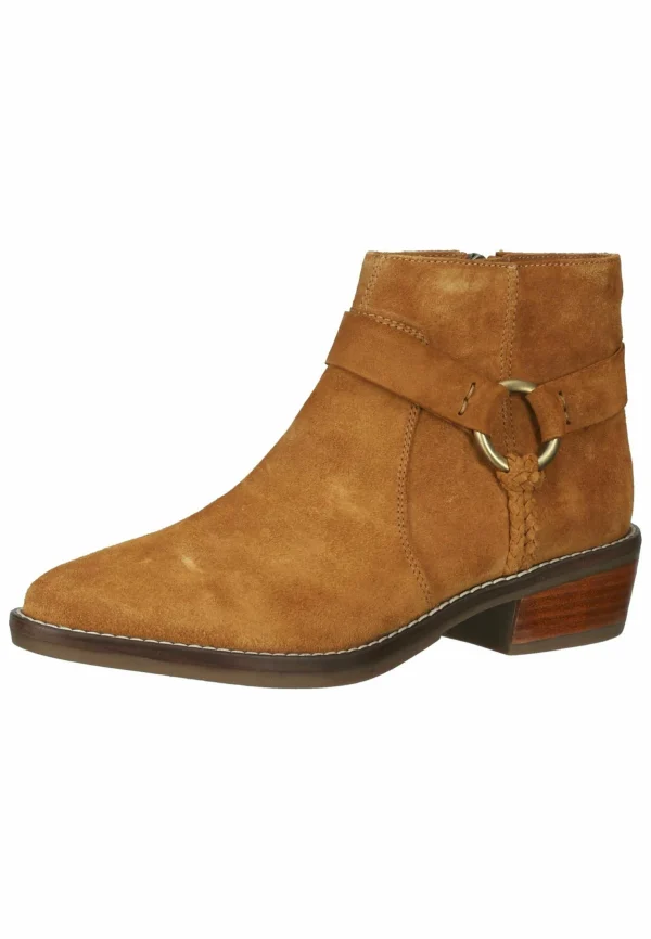 Geox Boots À Talons – Cognac 3