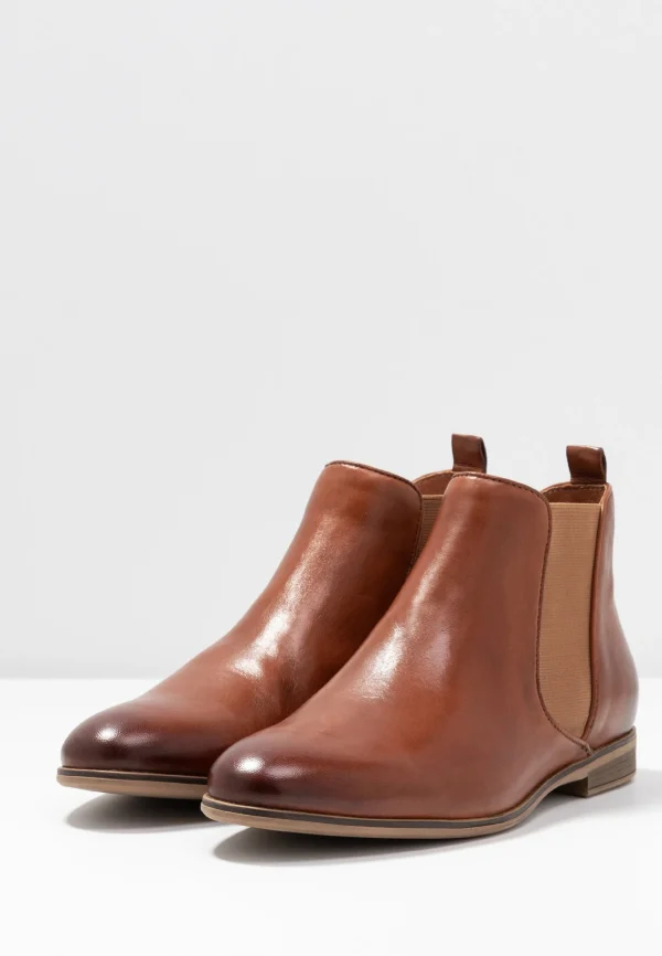 Anna Field Leather – Boots À Talons – Cognac 6