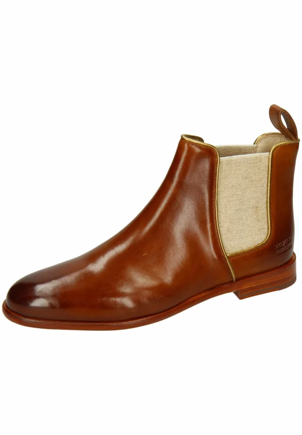 MELVIN & HAMILTON Susan 70 Vegas Lion Binding Metallic – Boots À Talons – Hellbraun 3