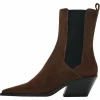Massimo Dutti Split – Boots À Talons – Dark Brown 17
