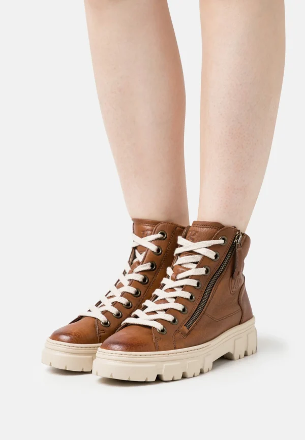 Paul Green Boots À Talons – Braun 1