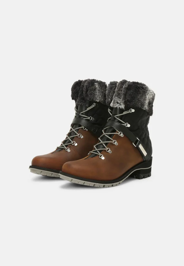 Rossignol 1907 Megeve Boots Brown – Bottines À Lacets – Brown 4