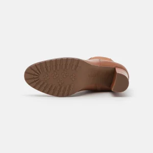 Lauren Ralph Lauren Mylah-Boots-Bootie – Bottines À Talons Hauts – Deep Saddle Tan 19