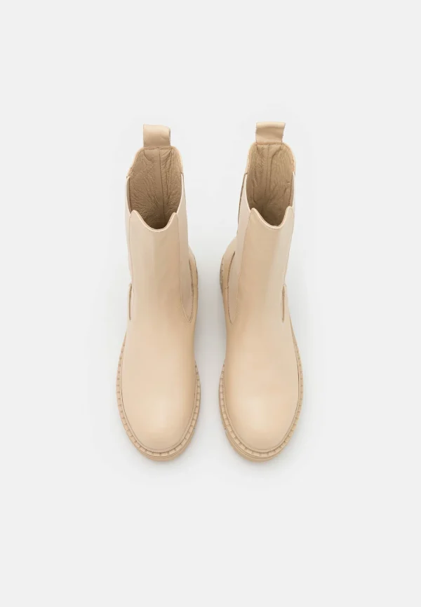 NA-KD Profile Chelsea Boots – Bottines – Light Beige 7