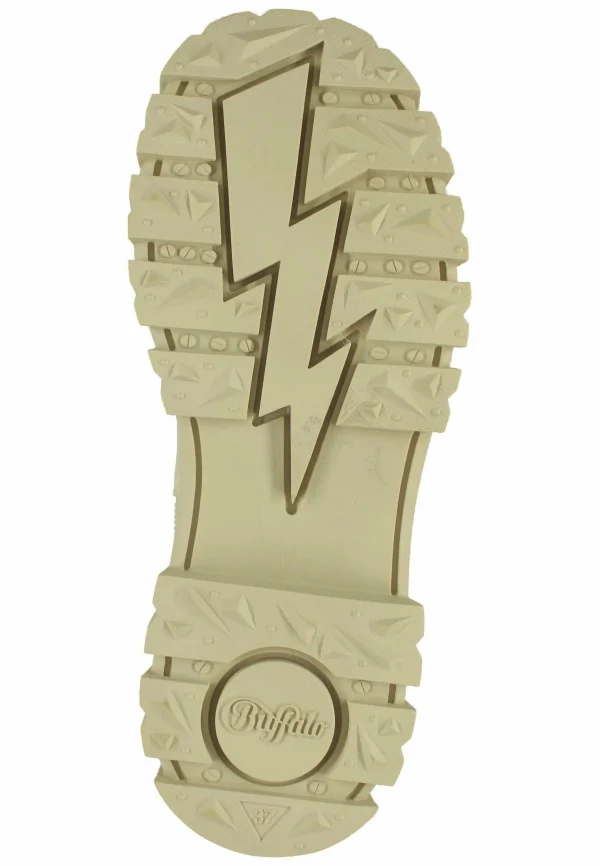 Buffalo Boots À Talons – Cream 6