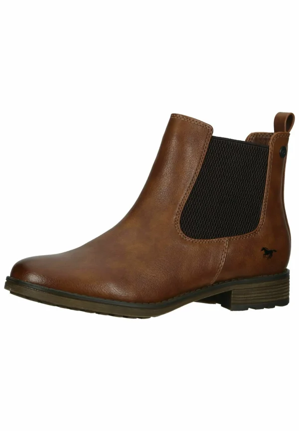 Mustang Boots À Talons – Cognac 3
