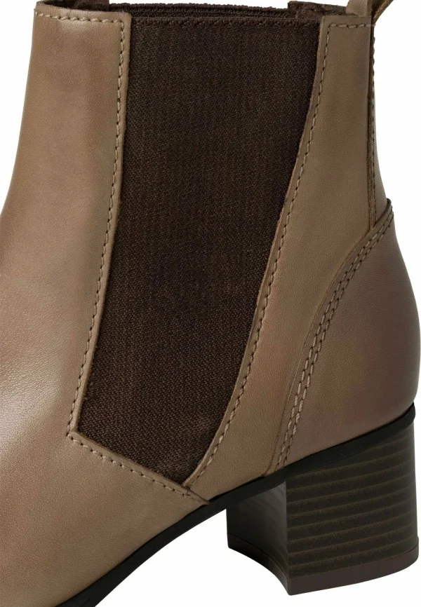 Marco Tozzi Chelsea – Boots À Talons – Taupe 6