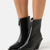 ELLEME Eclair Zipper Boots – Santiags – Black 16