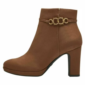 Tamaris Boots À Talons – Cognac 11