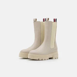 Tommy Hilfiger Monochromatic – Boots À Talons – Classic Beige 12