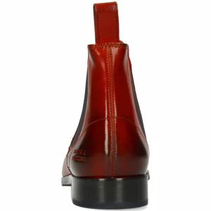 MELVIN & HAMILTON Susan Ruby Elastic – Boots À Talons – Rouge 11