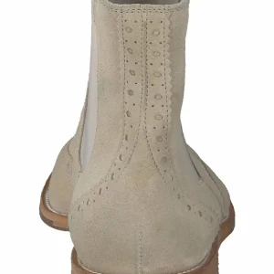 Paul Green Boots À Talons – Soft Suede Biscuit 11