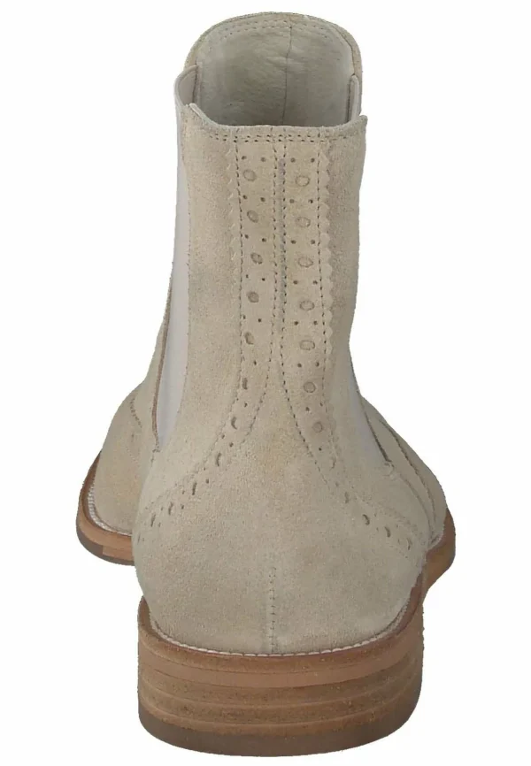 Paul Green Boots À Talons – Soft Suede Biscuit 4