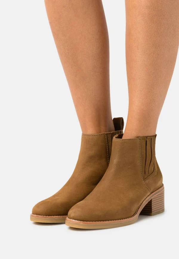 Clarks Cologne Top – Boots À Talons – Light Tan 1