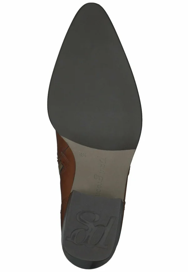 Paul Green Boots À Talons – Star Calf Cognac 6