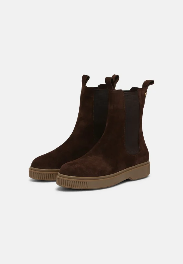 Fred De La Bretonière Boots À Talons – Dark Brown 4