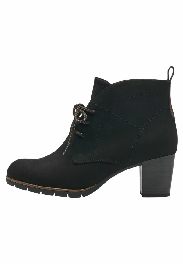 Marco Tozzi Boots À Talons – Black Comb 1