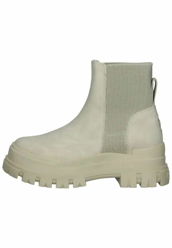 Buffalo Boots À Talons – Cream 1