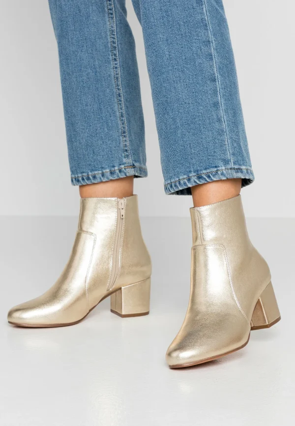 Anna Field Boots À Talons – Gold 1