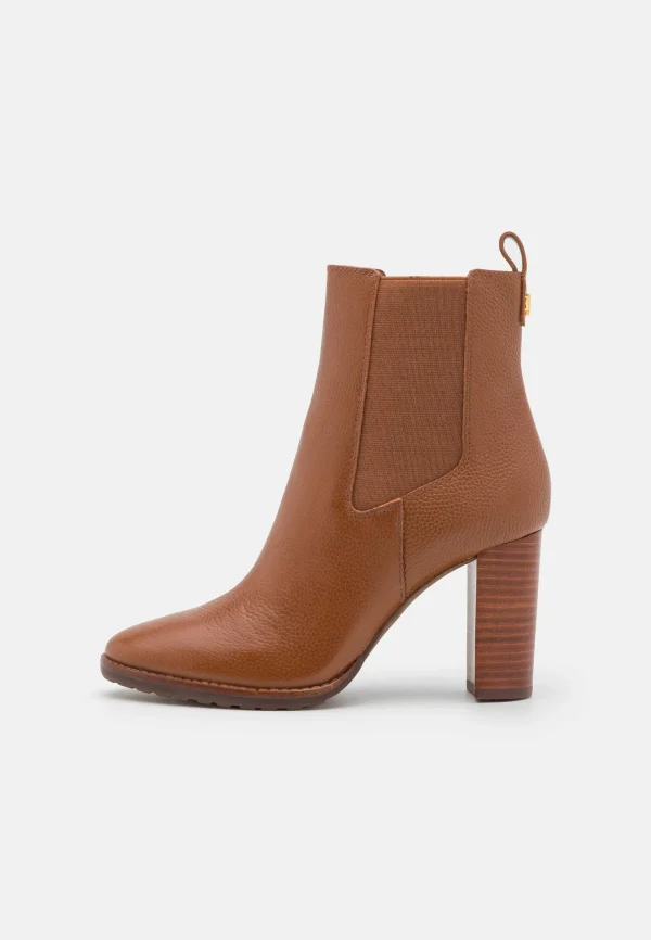 Lauren Ralph Lauren Mylah-Boots-Bootie – Bottines À Talons Hauts – Deep Saddle Tan 3