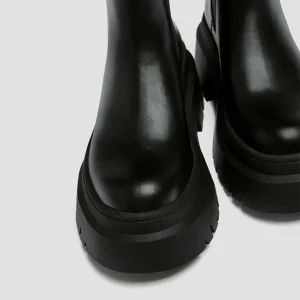 PULL & BEAR Boots À Talons – Black 21