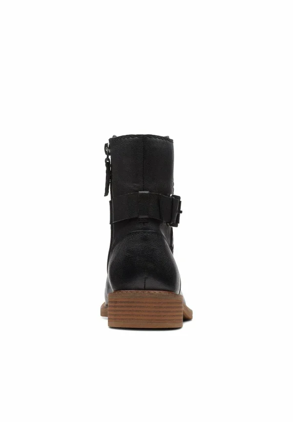 Clarks Cologne Strap – Boots À Talons – Black Leather 4