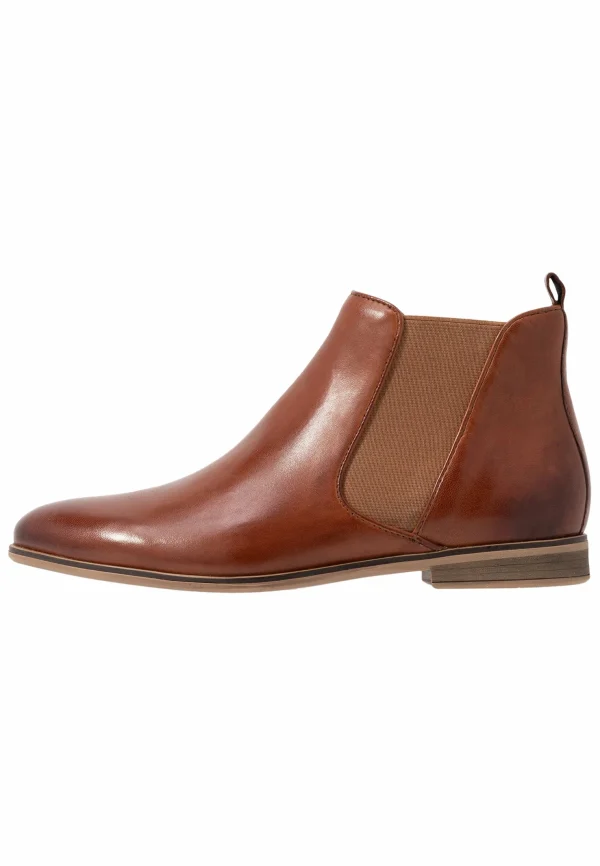 Anna Field Leather – Boots À Talons – Cognac 3