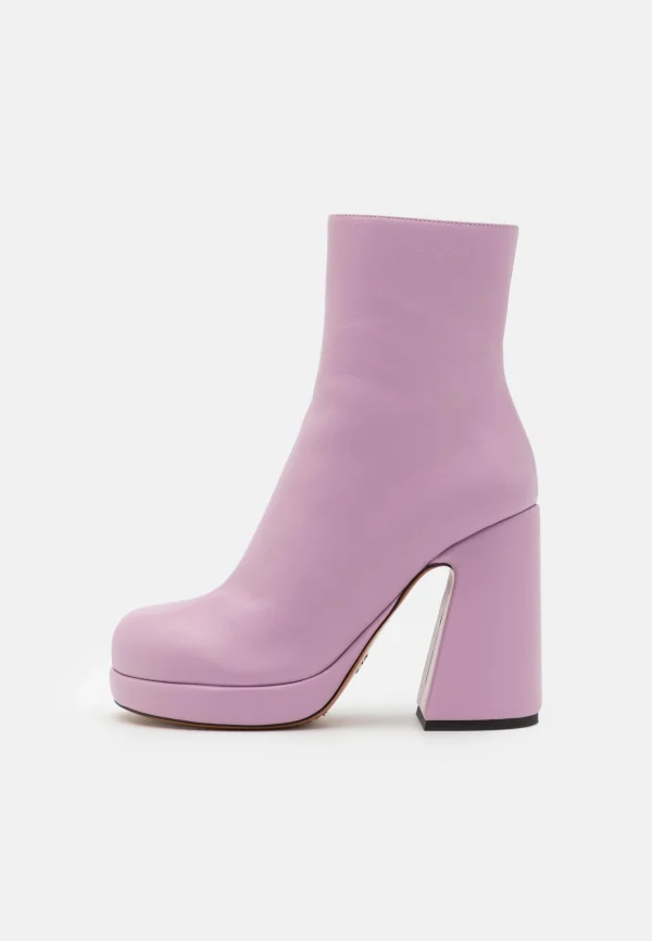 PROENZA SCHOULER Forma Platform Boots – Bottines À Plateau – Light/Pastel Purple 3