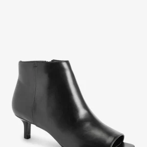 Next Forever Comfort Open Toe Kitten Heel Standard – Boots À Talons – Black 8